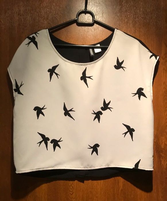 Zestaw 4 koszulek rozm S marka H&M