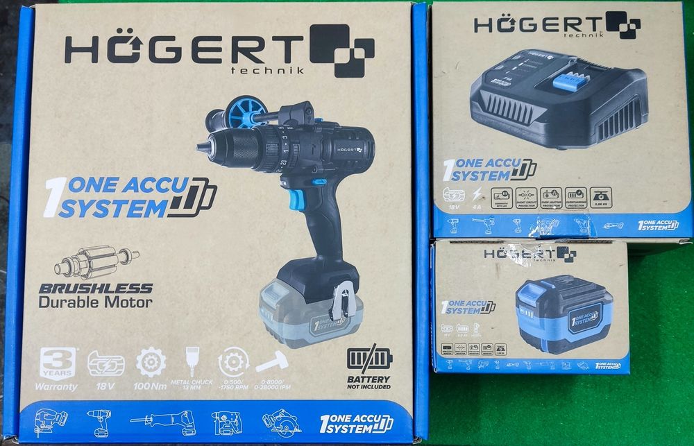 Wkrętarko-wiertarka z udarem