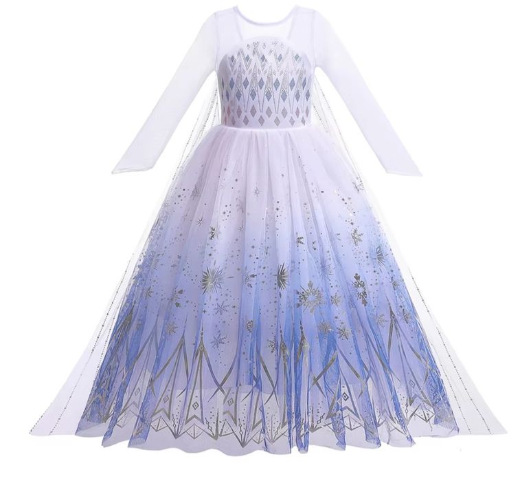 Nowa sukienka ELSA kraina lodu