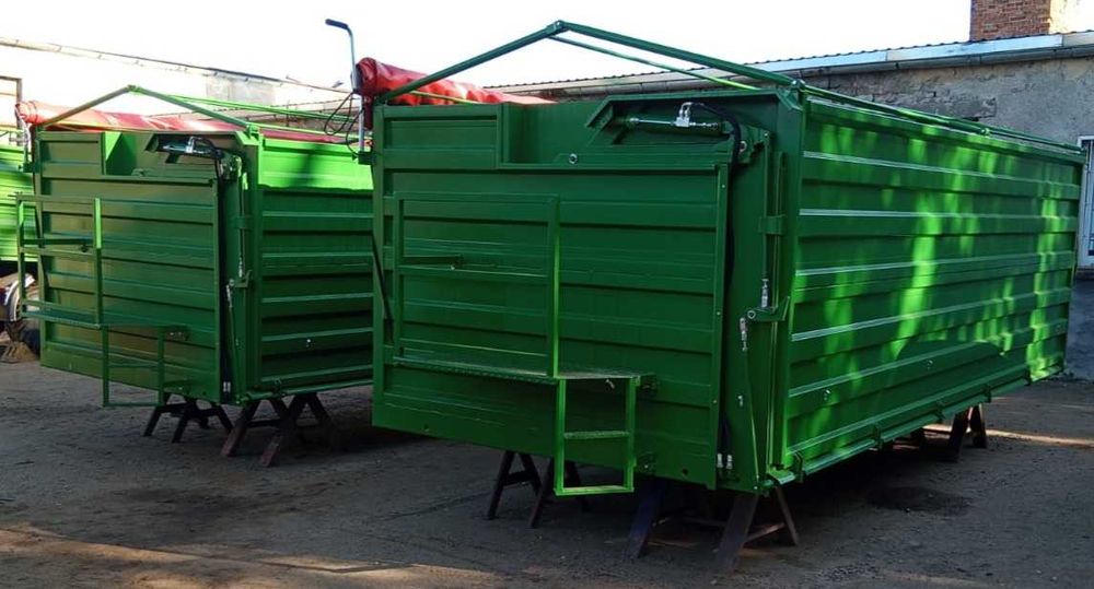 Kompletna zabudowa objętościowa do przyczepy HW 80 hydrauliczna burta