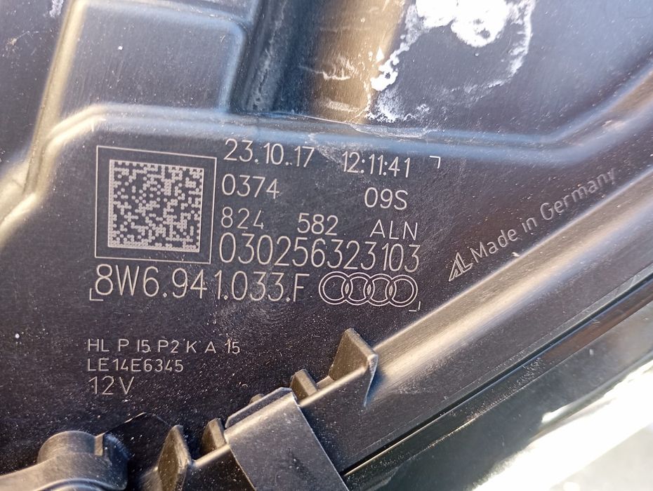 Lampa lewa full led Audi A5 wersja USA