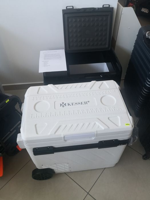 Lodówka turystyczna samochodowa zamrażarka dwie Komory kemping kamper