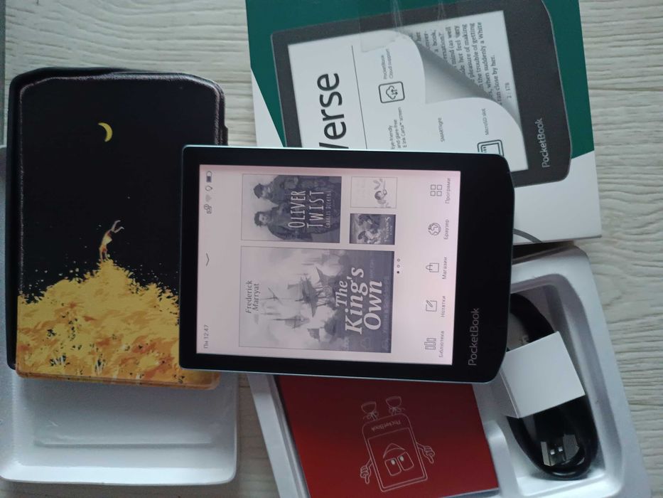 Електронна книга PocketBook Verse 629 + чохол