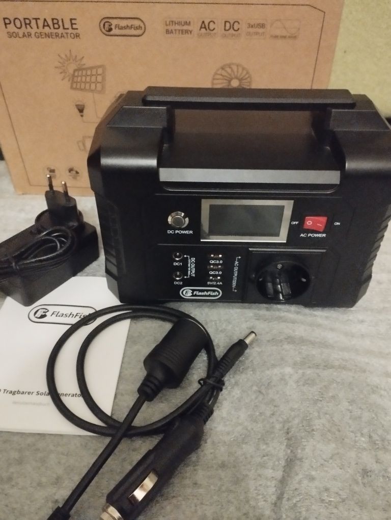Зарядна станція Flashfish Е200 (40800мАч) 151ВТч чистая синусойда.