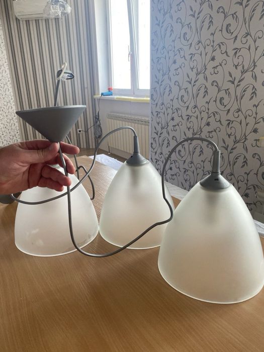 Підвісні лампи 3шт