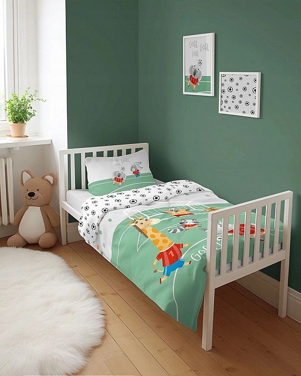 90x120/2cz Pościel Bambusowa Bawełniana IDYLLA Dziecięca