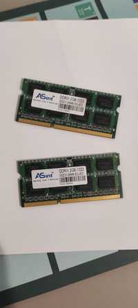 2 GB DDR3 Asint RAM x2