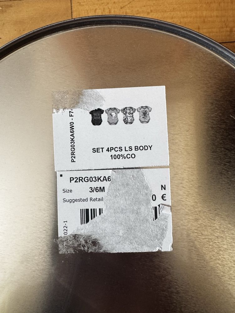 Body niemowlęce Guess 4 szt