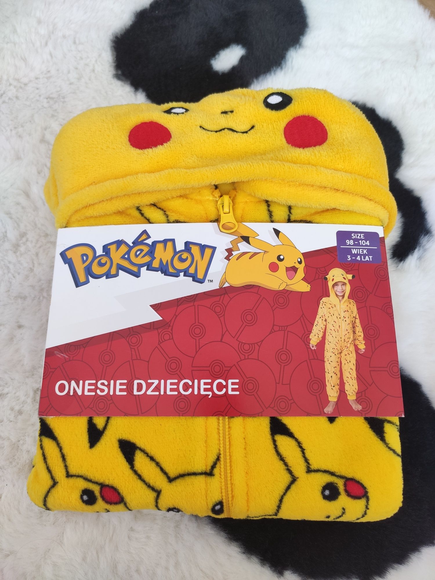 Piżama kombinezon pokemon
