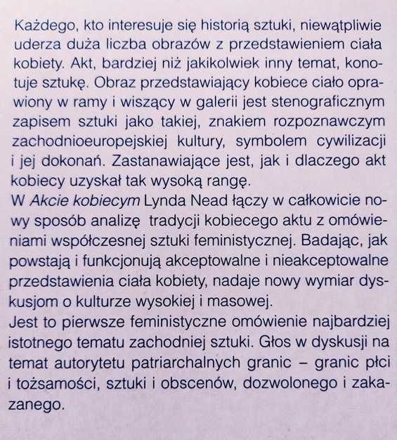 Akt kobiecy Lynda Nead