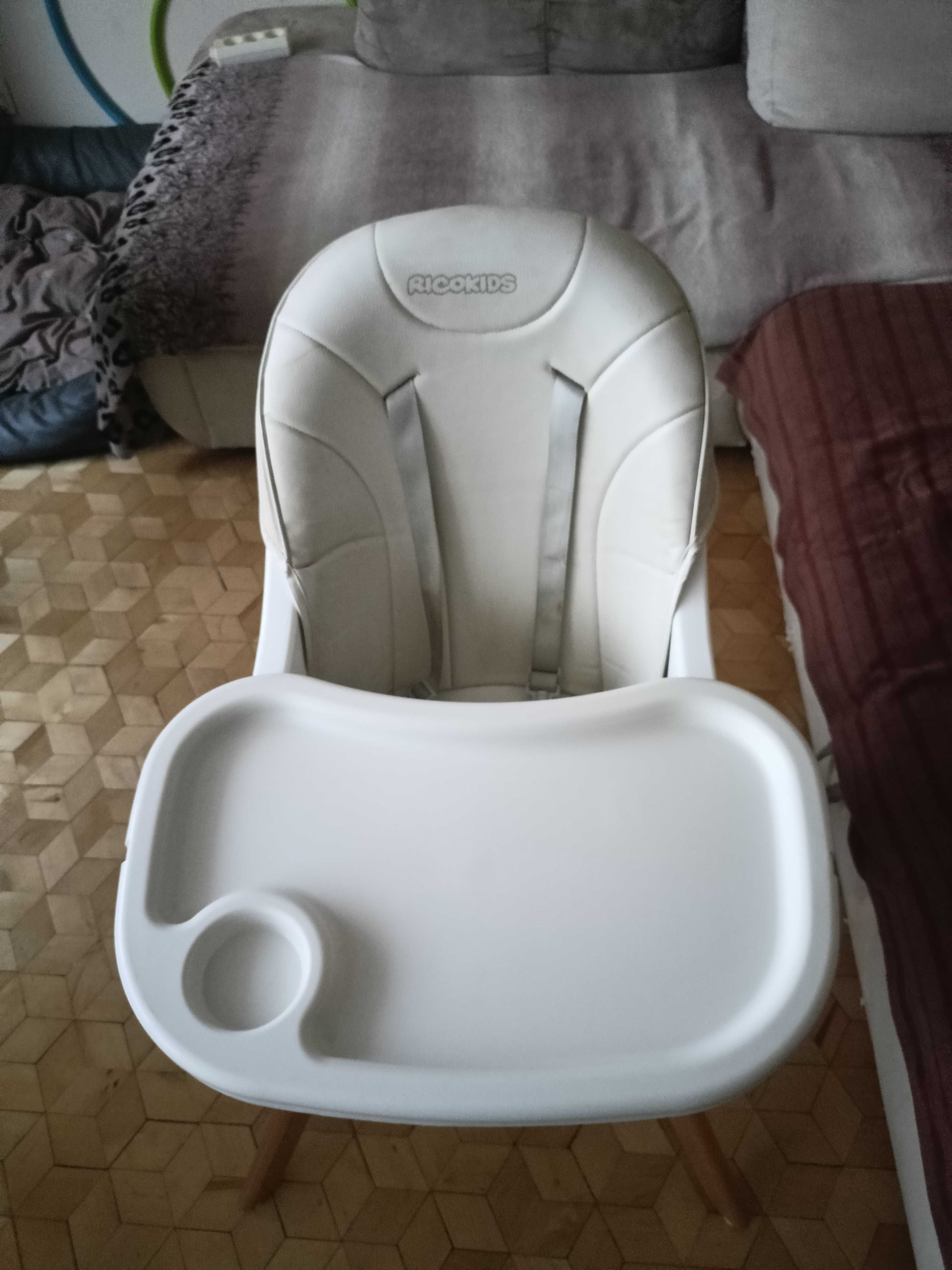Krzesełko do karmienia 3w1 Ricokids Lilo po 1 dziecku