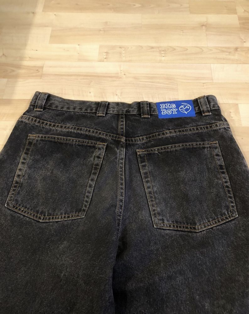 Polar big boy rap pants rap jeans bagy pants szerokie dżinsy