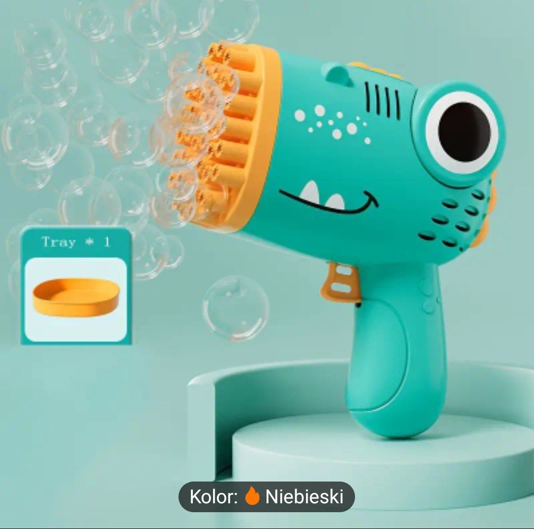 Pistolet do baniek na baterie