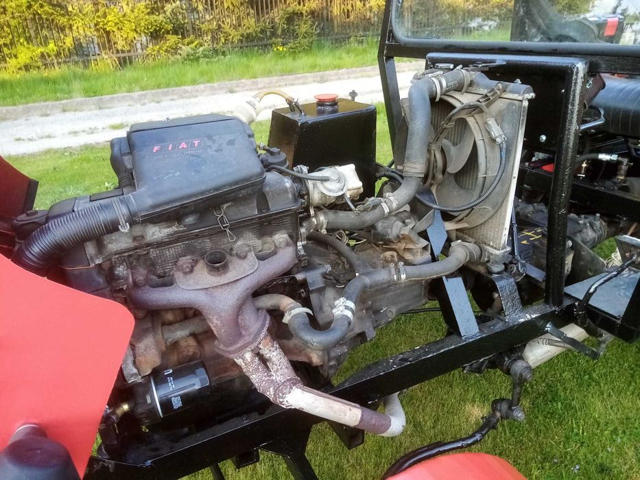 Traktor SAM z silnikiem Fiat UNO – gotowy do pracy, bardzo oszczędny