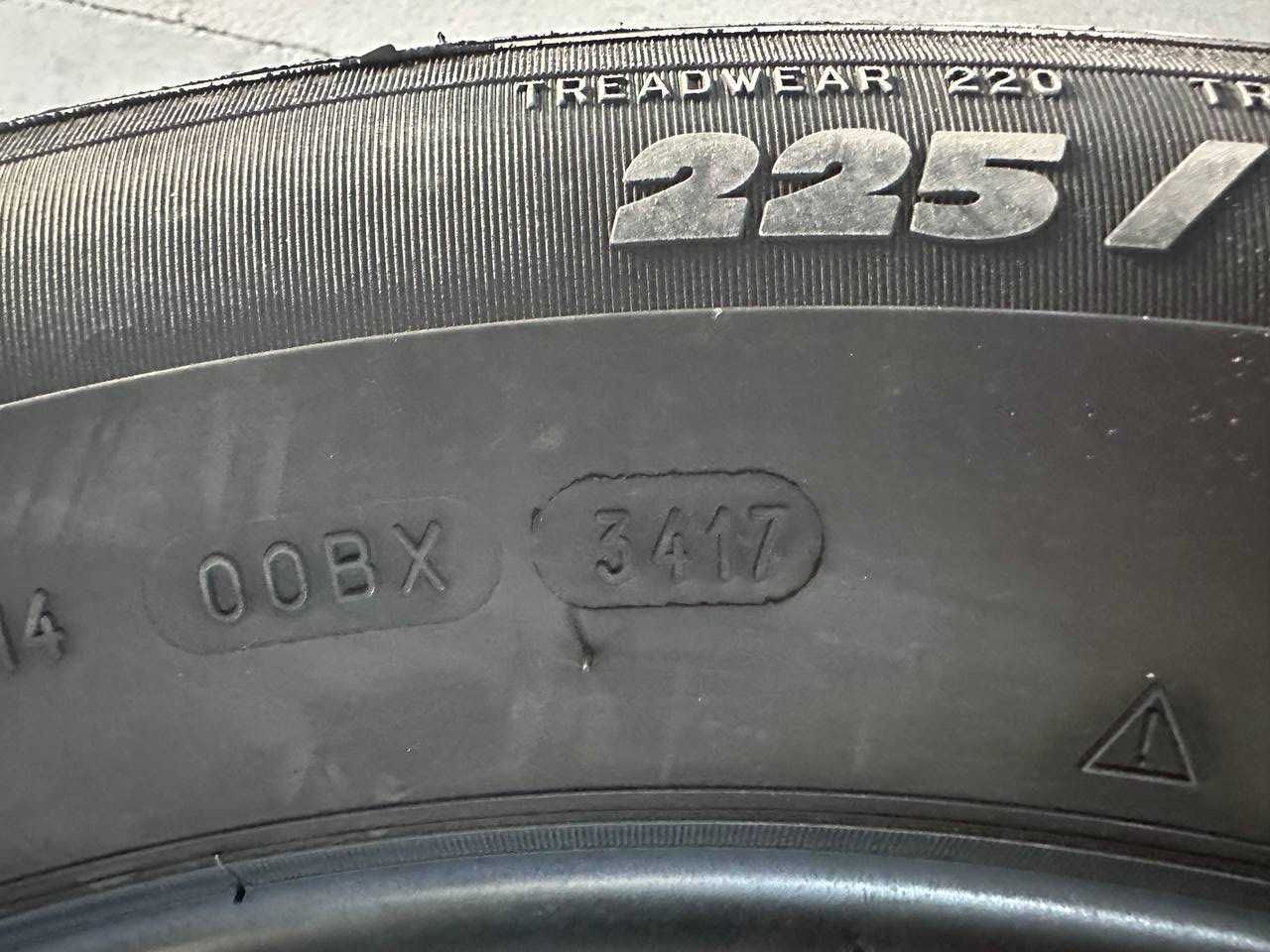 Літні шини Michelin 225 60 R18