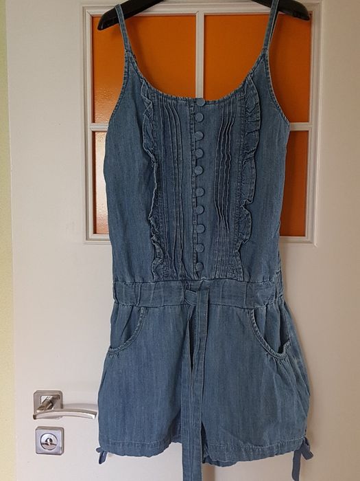 Kombinezon jeansowy (krótkie spodenki)