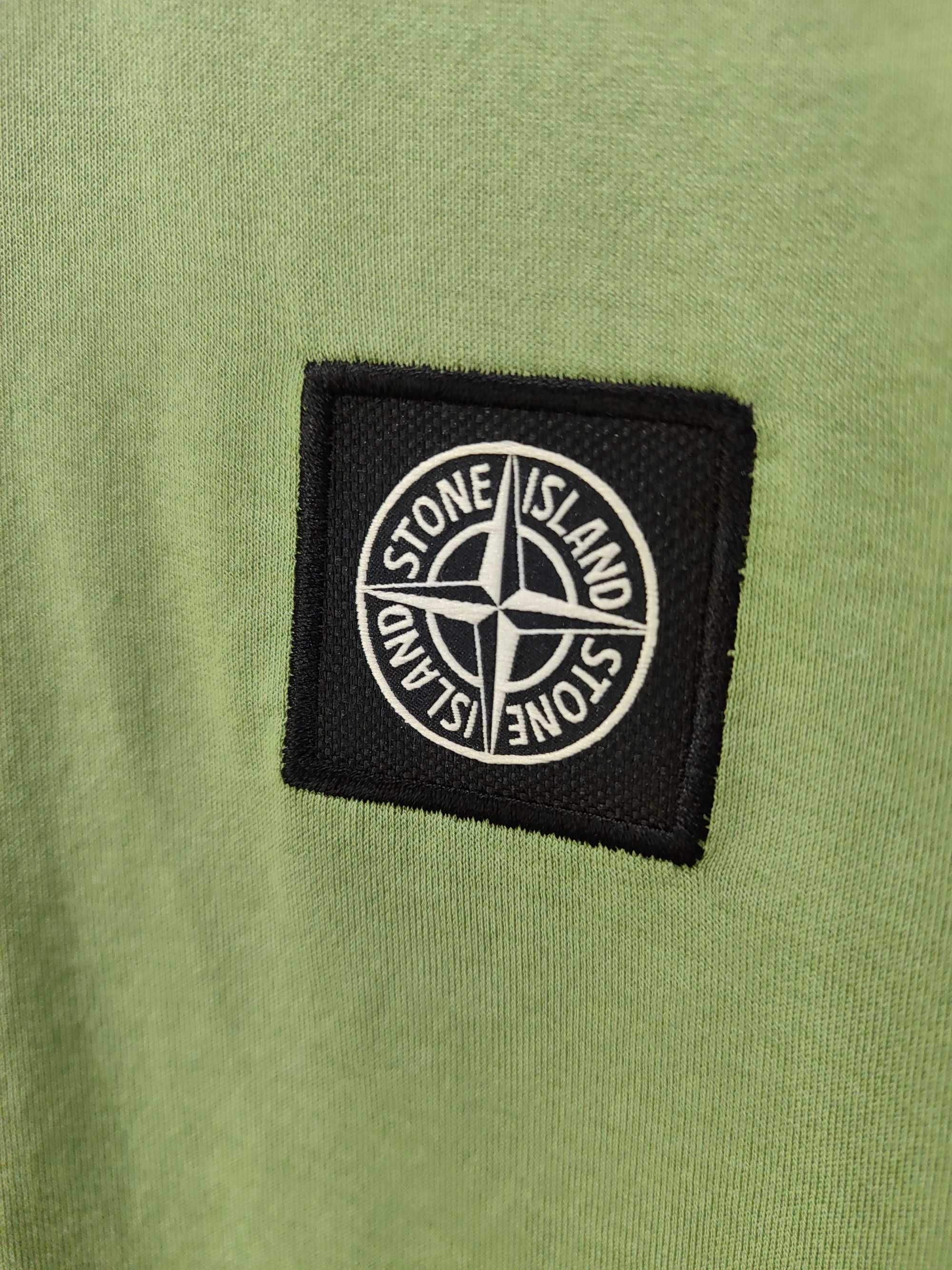 Футболка STONE ISLAND 24113 Short Sleeve T-Shirt Sage Green SI155-SGR