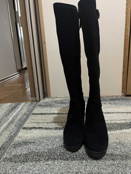 Tommy Hilfiger długie kozaki r 37