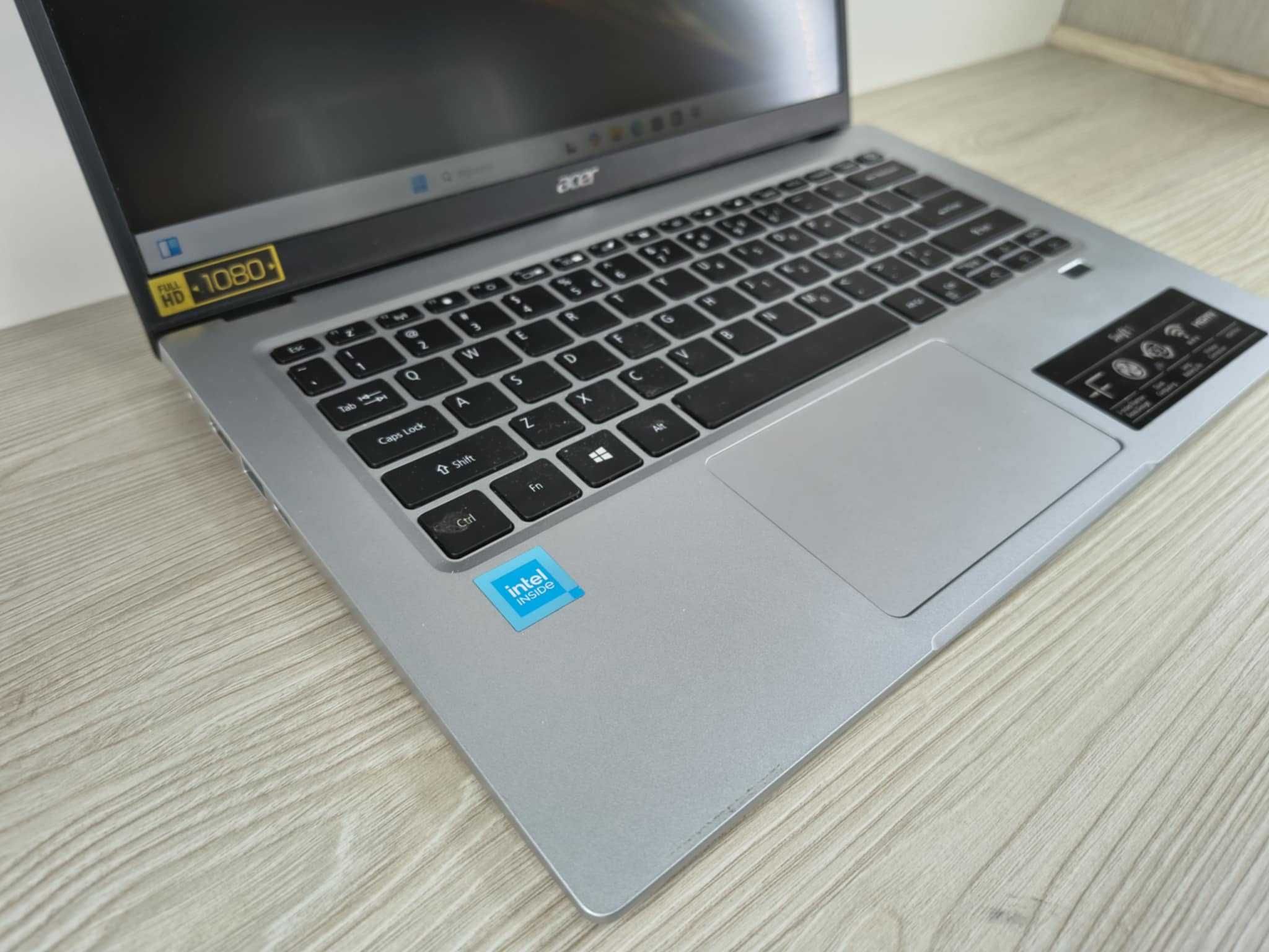 Laptop Acer swift sf114-34 N4500 4/128gb ssd FHD