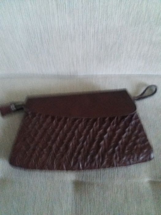 Torebka skórzana - old school - okazja.