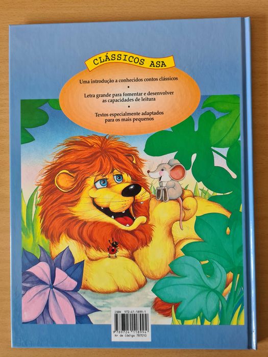 Children's book "Aesop's Fables" from the "Clássicos ASA" collection64553036562433121