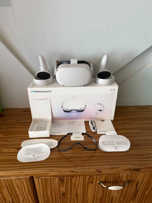 Gogle Meta oculus quest 2 II 128GB VR wirtualna rzeczywistość Zestaw!