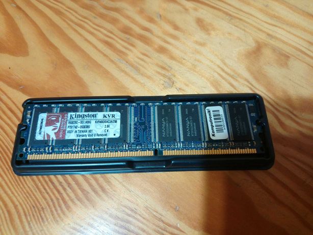 Pamięć RAM Kingston 256MB PC3200 CL3 DDR