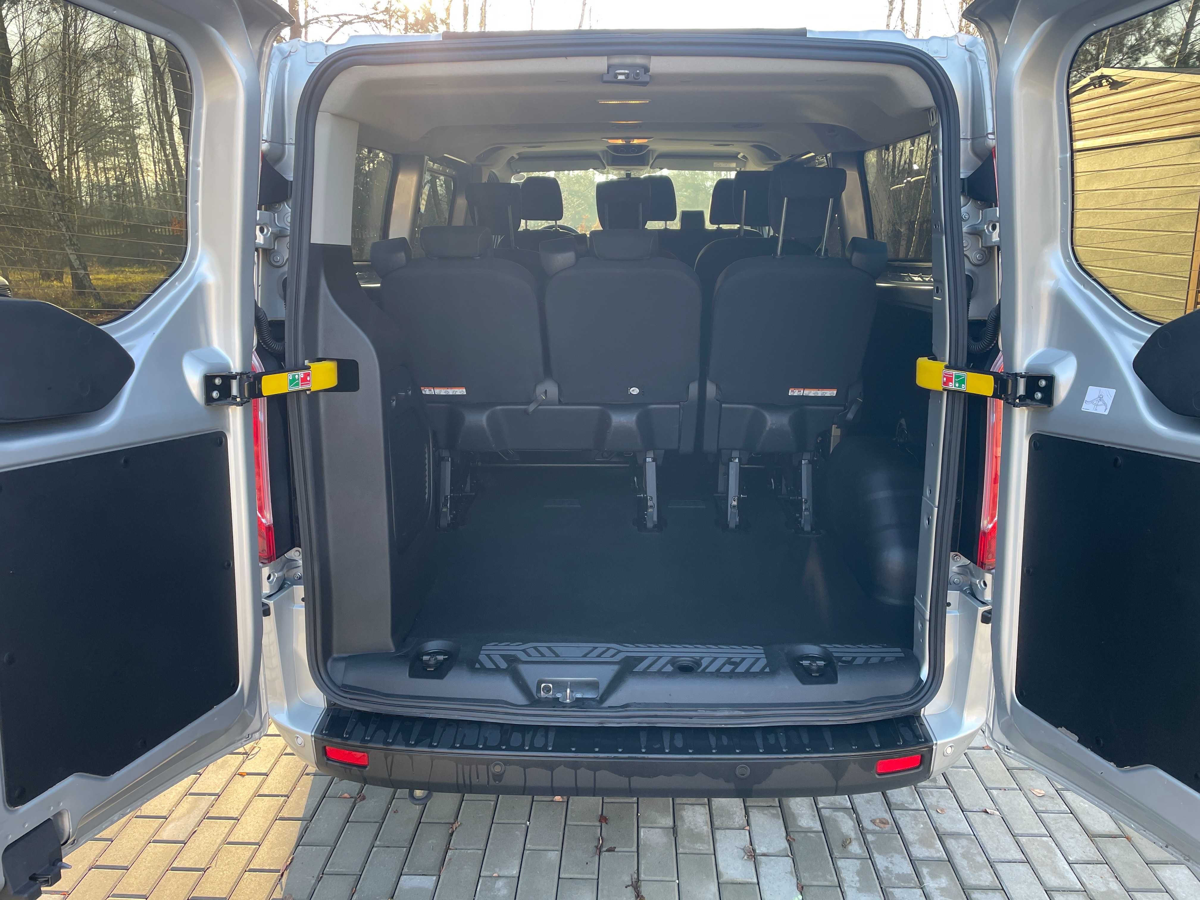 Wynajem busa 9 os FORD Transit Custom  2.0 wersja long