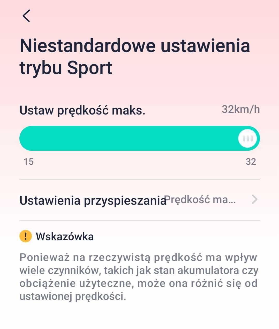 Ninebot F2 / F2 PRO D 32 km/h ODBLOKOWANIE przyspieszenie tuning