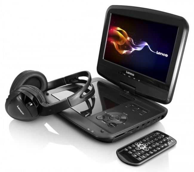 Odtwarzacz samochodowy DVD dla dzieci Lenco Dvp-937 2 szt.
