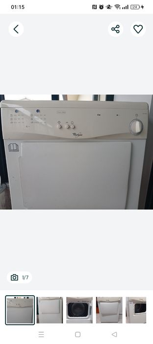 Máquina de secar roupa