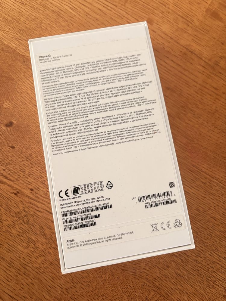 Apple Iphon 13 biały