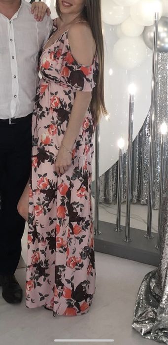 Плаття на запах, довге