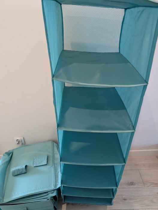 Ikea Skubb półka wisząca miętowy