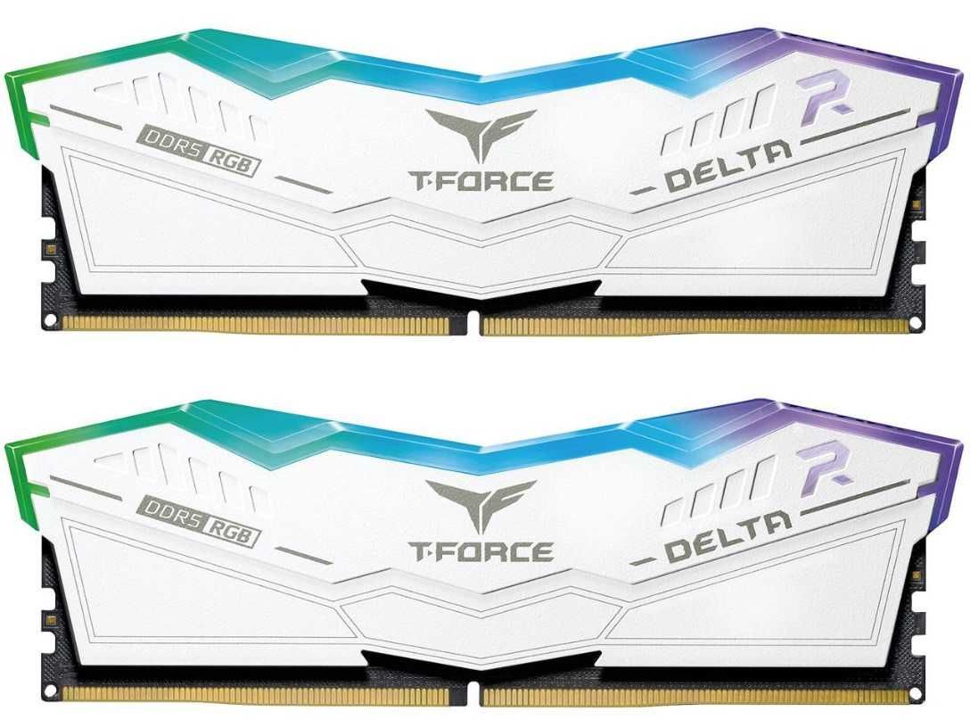 Оперативная память Team Group Delta RGB DDR5 8000MHz 32GB (2x16) WHITE