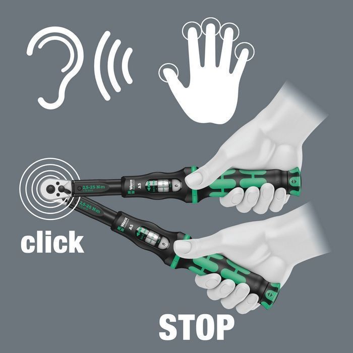 Komplet Kluczy Dynamometr.click-Torque Do Końc.wtykowych 4Cz