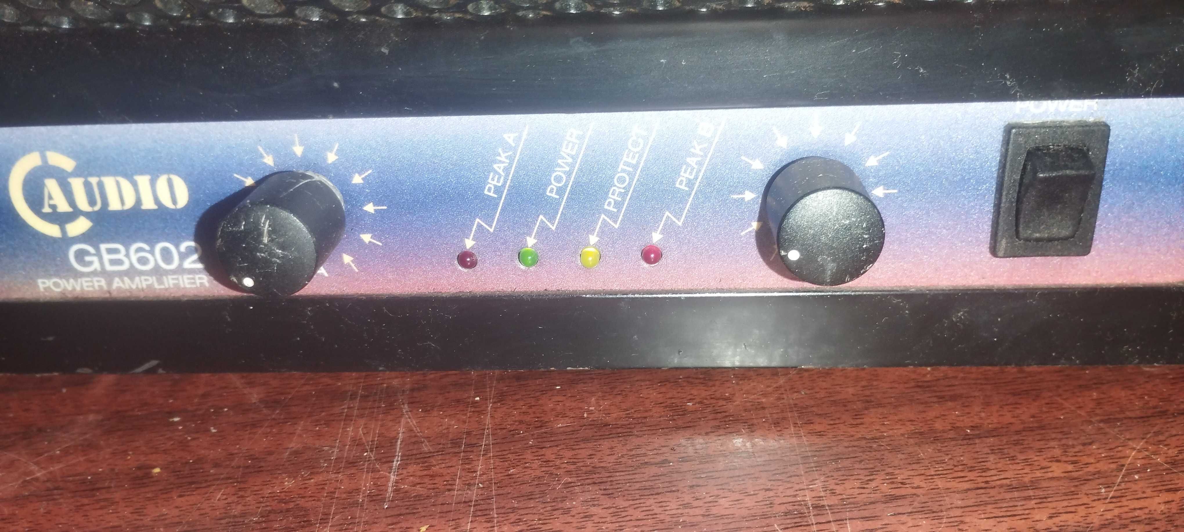 Аудіопідсилювач C-Audio GB602 Power Amplifier 2 X 600w  4ohms