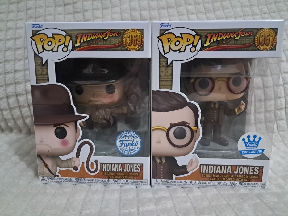 Funko pop Indiana Jones 1369 i Indiana Jones 1357