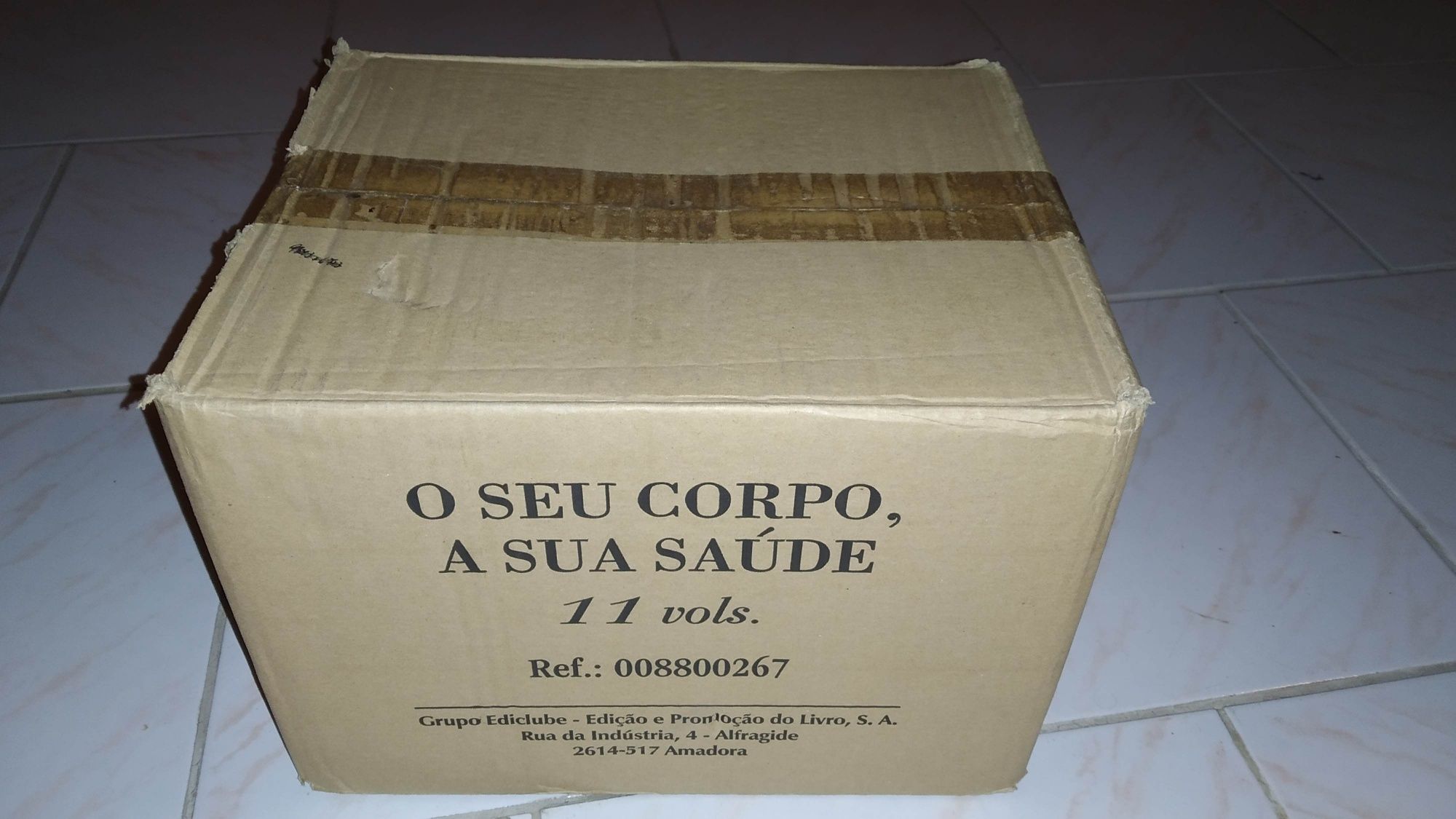 Coleção "O seu corpo, a sua saúde" 11 volumes