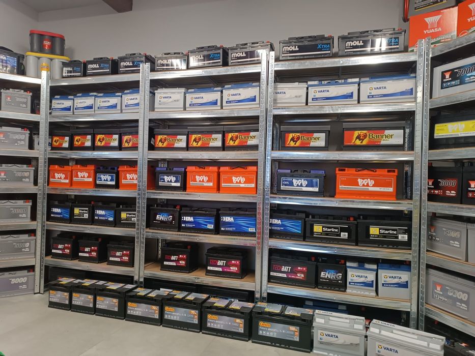 Duży wybór akumulatorów