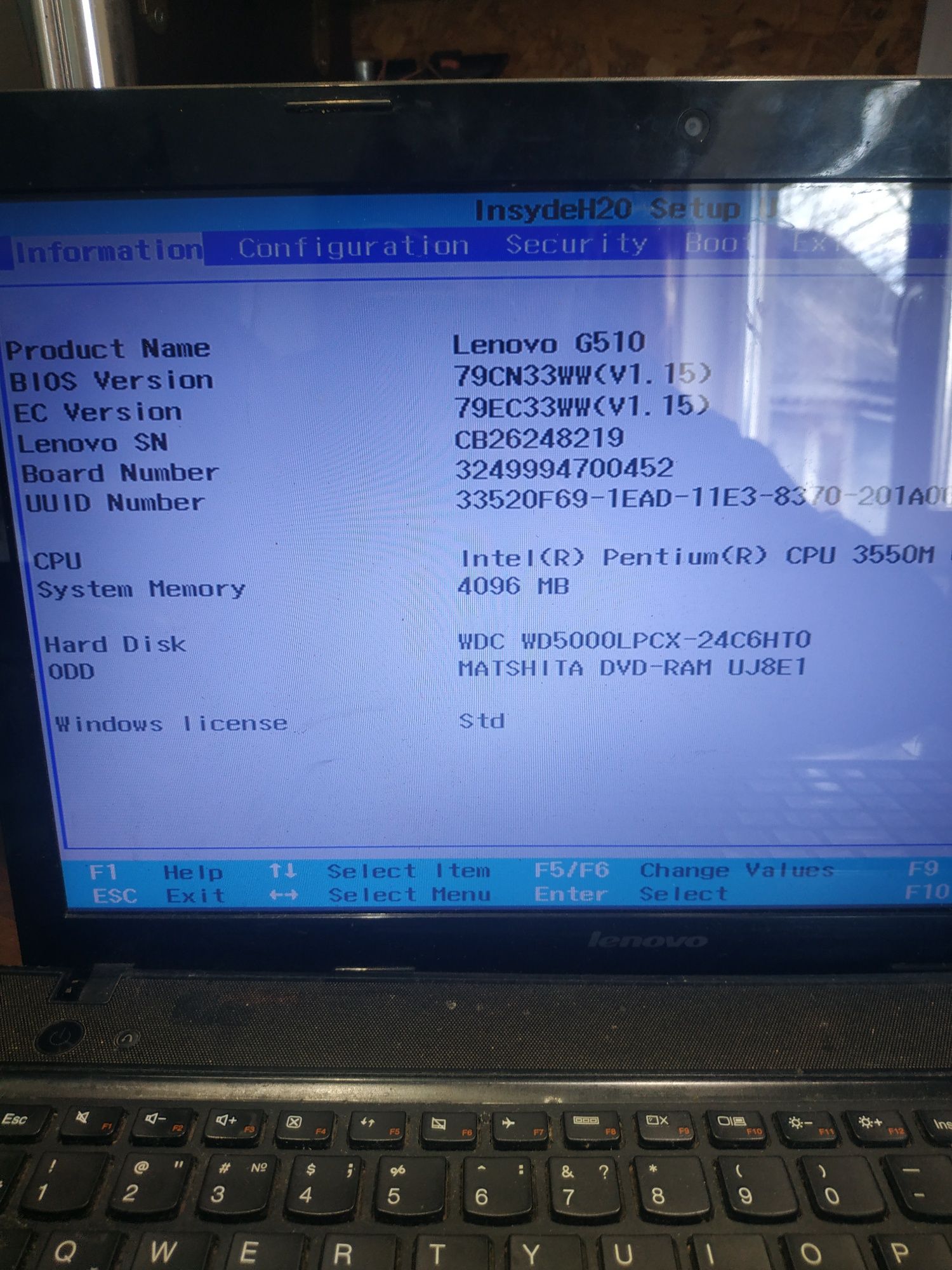 Ноутбук Lenovo G510