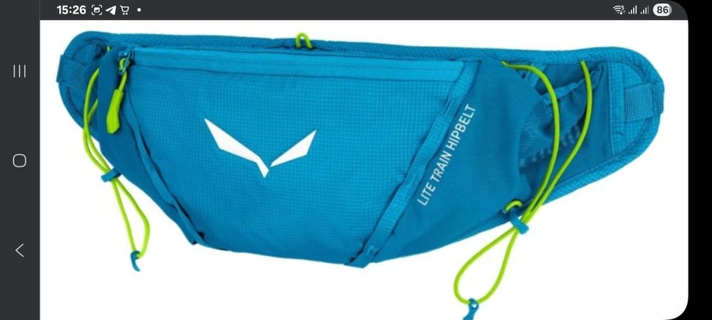 Напоясная сумка, бананка Salewa Lite Train Hipbelt