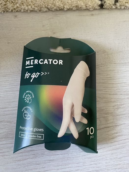 Nowy zestaw rękawiczek lateksowych 5 par