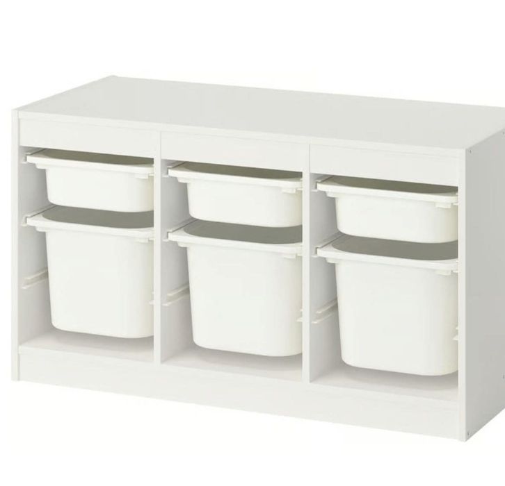 Regał trofast Ikea biały potrójny