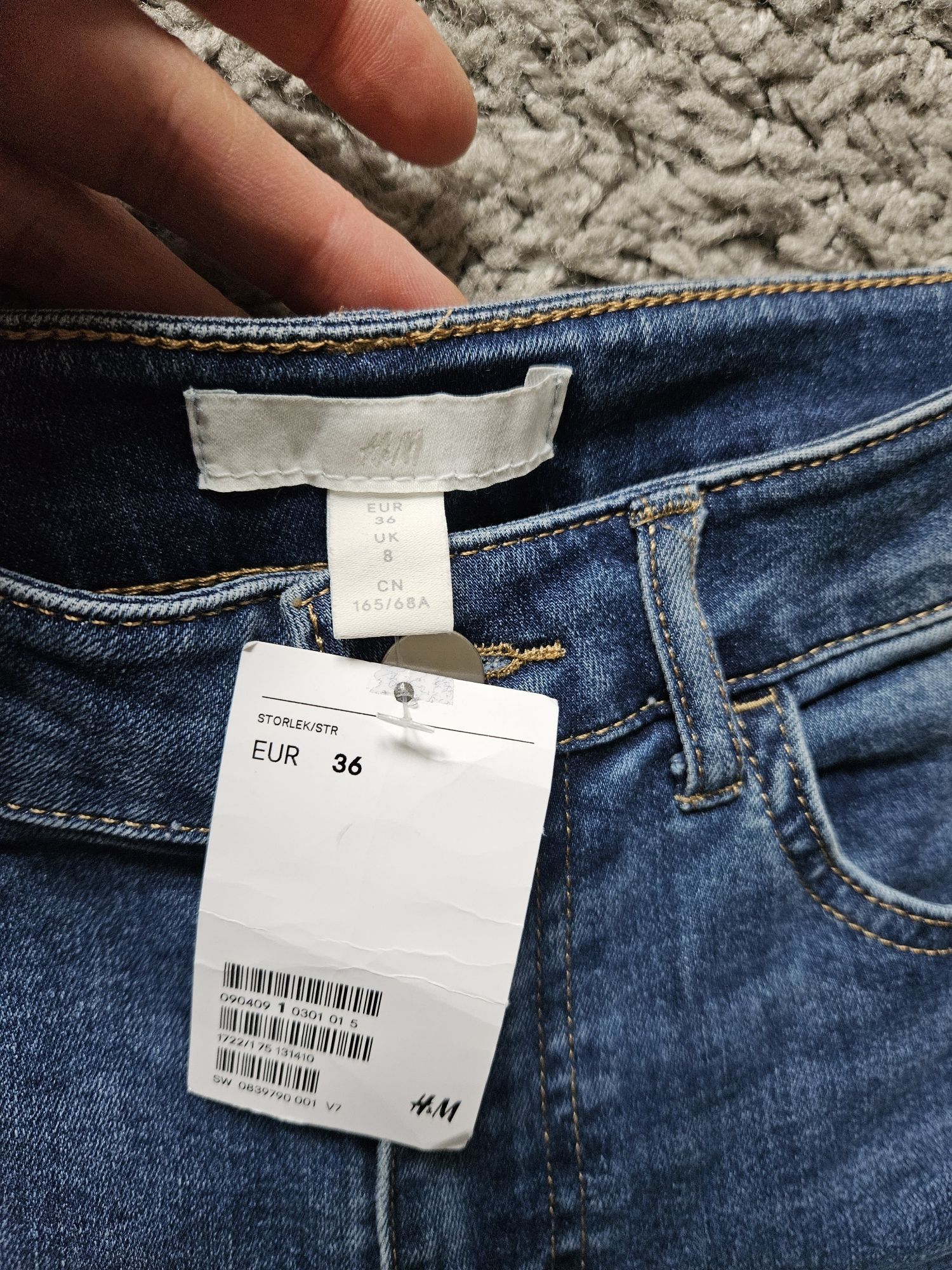 H&M nowe spodnie dzwony damskie szwedy szerokie szersze S