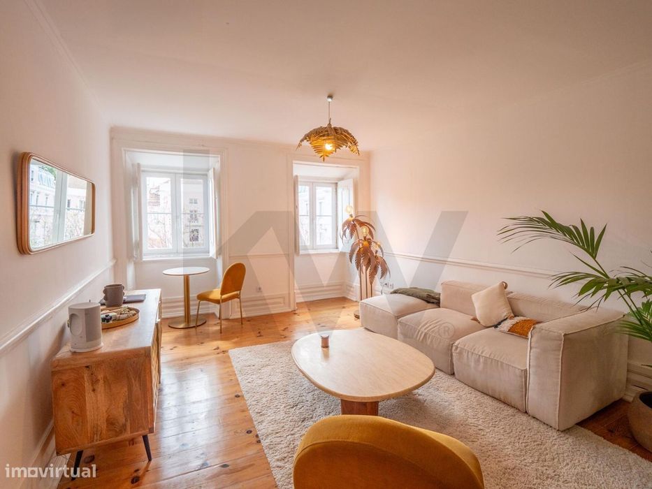 Charmoso apartamento T2 de 70 m2 no coração de Belém, Lisboa