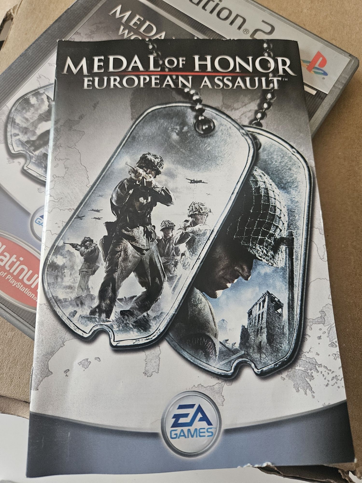 Medal of honor Wojna w Europie gra na ps2