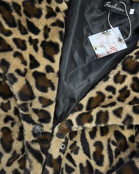 Шуба з еко-хутра