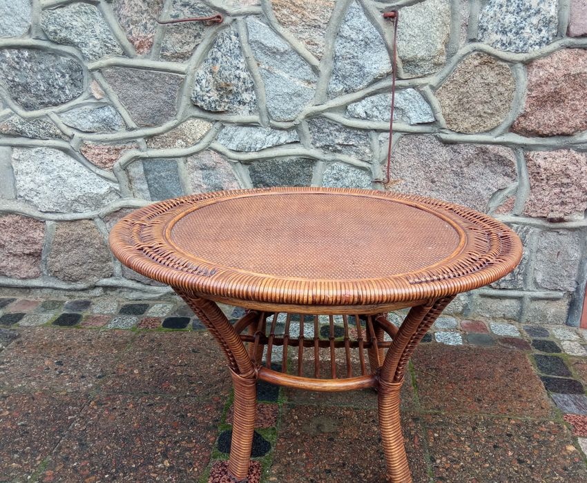 Zestaw wypoczynkowy z wikliny