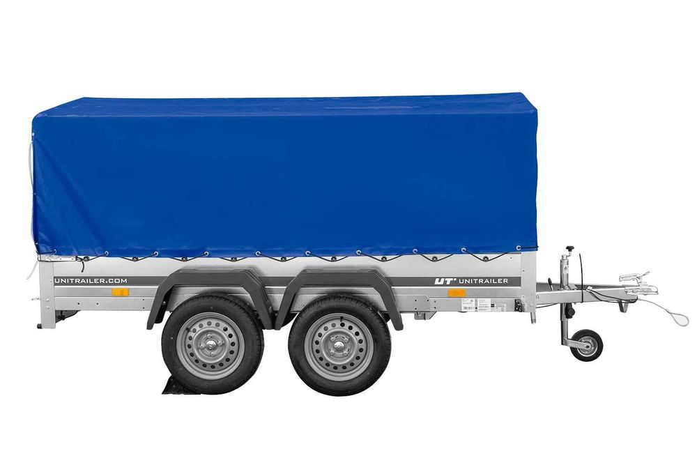 Przyczepka samochodowa GARDEN 265/2 KIPP 264x150 stelaż H800 pokrowiec